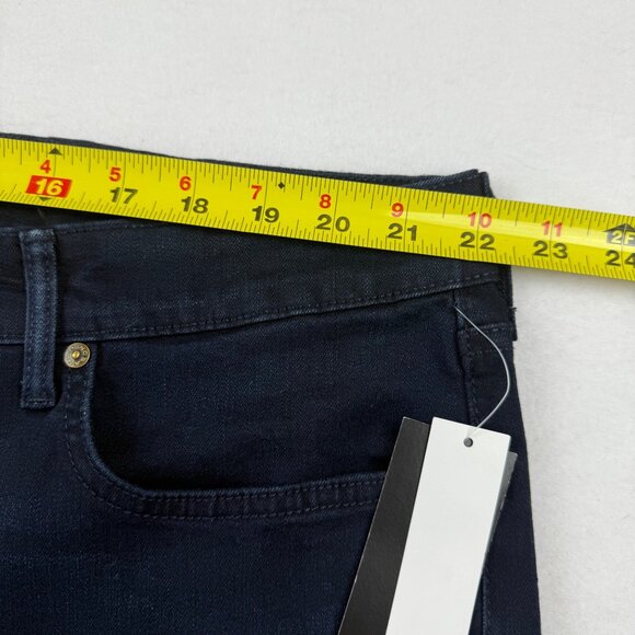 Bandolino Women's Mandie Luxe 360 Flex Straight Navy Jeans Plus Size 24W NWT - Picture 8 of 11